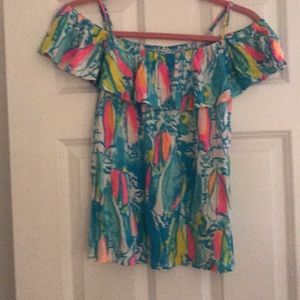 Lily Pulitzer Off the Shoulder Tank top